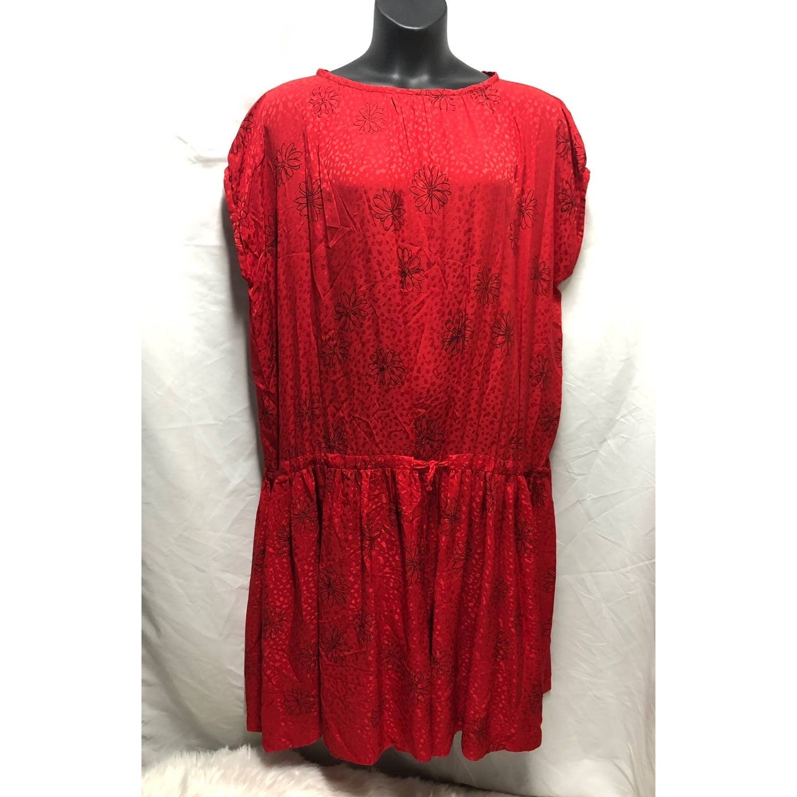 Anna Di Rossi Vintage Red Dress Xl